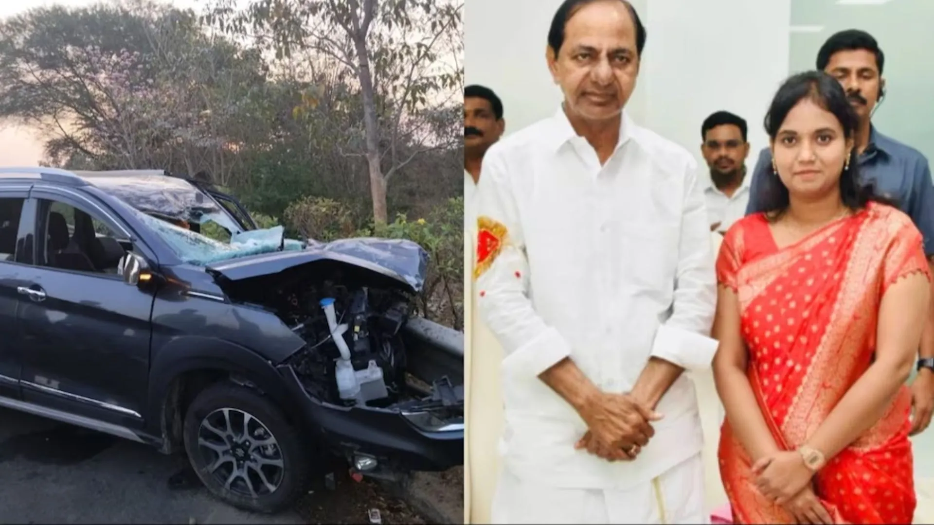 तेलंगाना: BRS विधायक लस्या नंदिता की सड़क हादसे में मौत, डिवाइडर से टकराई गाड़ी 