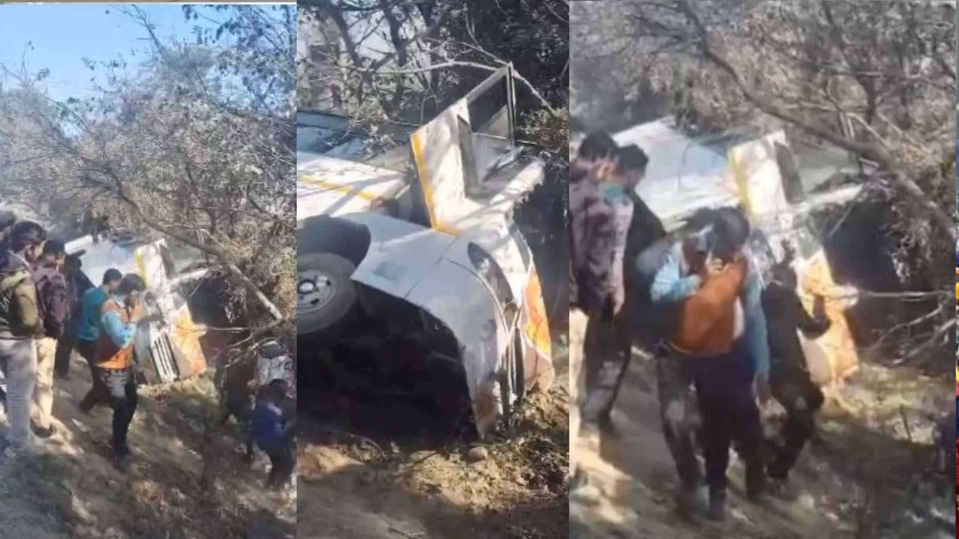 Shahjahanpur News: रामलला के दर्शन करने अयोध्या जा रहे श्रद्धालुओं से भरी बस पलटी, 12 लोग चोटिल