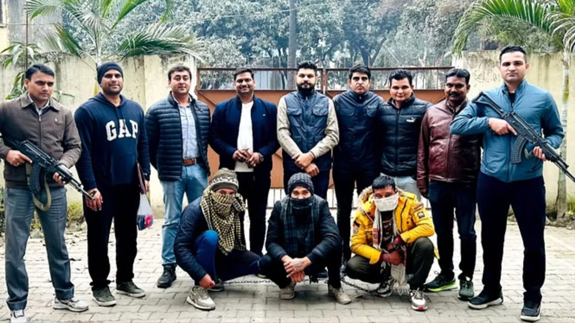 गैंगस्टर गोल्डी बराड़ के तीन गुर्गे गिरफ्तार, चंडीगढ़ में एक व्यवसायी के घर की थी फायरिंग