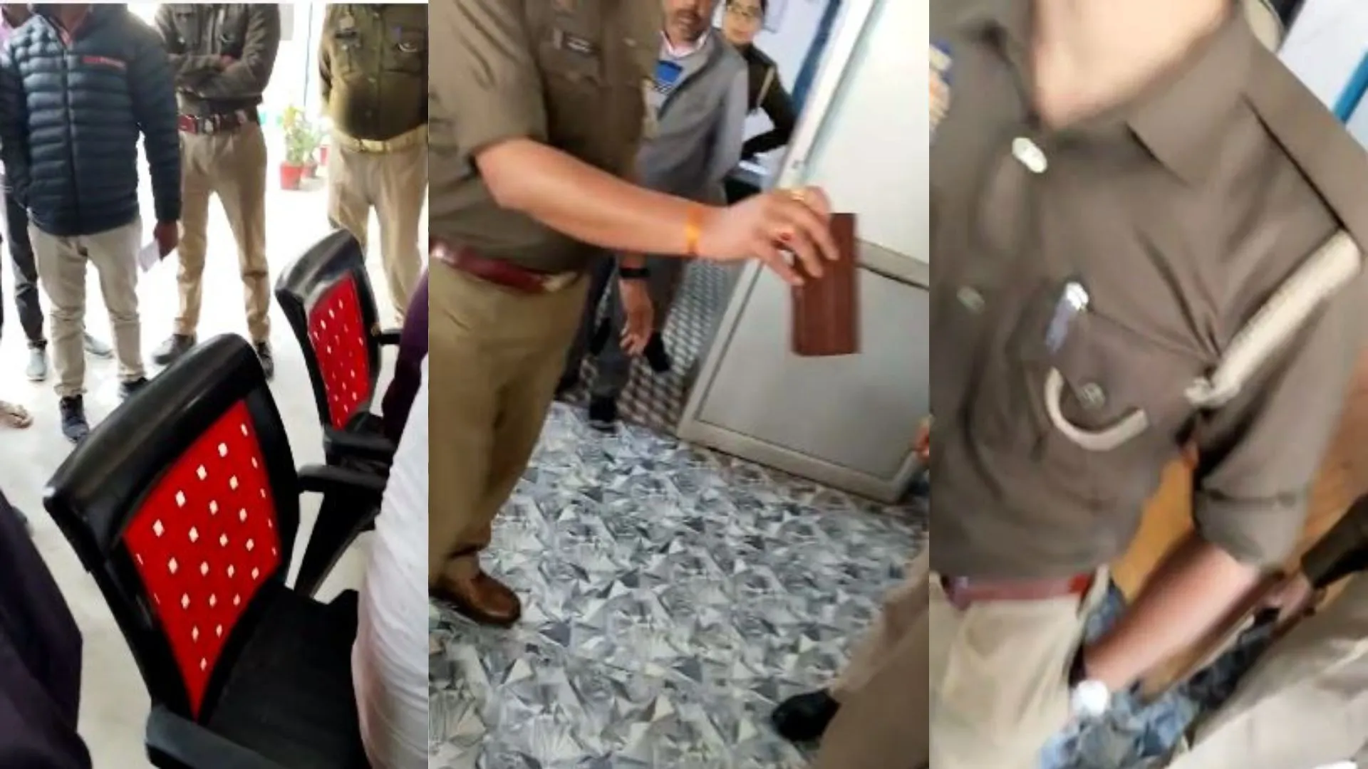 Pilibhit News: कॉल रिसीव ना करने पर पूर्व चेयरमैन और दरोगा भिड़े, थाने से सड़क तक हंगामा...वीडियो वायरल