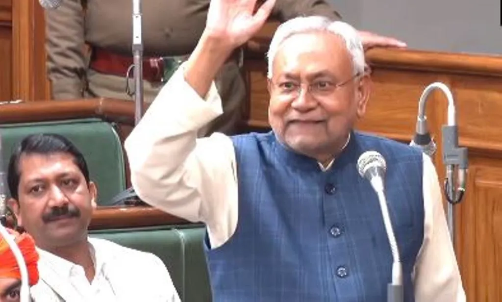 बिहार फ्लोर टेस्ट: नीतीश कुमार के नेतृत्व वाली राजग सरकार ने विश्वासमत किया हासिल, पक्ष में पड़े 129 वोट 