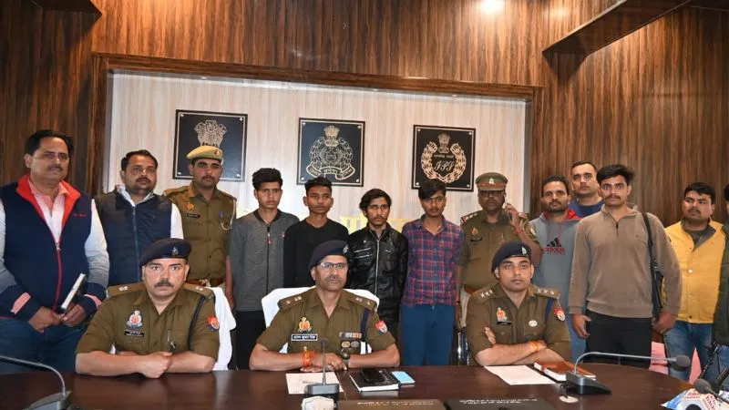 Chitrakoot: माल न मिलने पर ही रजिस्ट्री आफिस में लगाई थी आग... पुलिस ने किया खुलासा, चार आरोपी गिरफ्तार