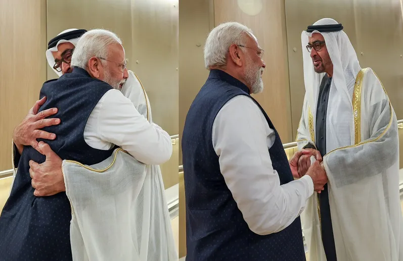 PM Modi UAE Visit : अबू धाबी पहुंचे पीएम मोदी का हुआ जोरदार स्वागत, बोले- मुझे लगता है अपने ही घर में आया हूं...