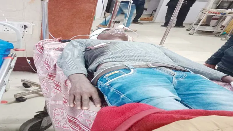 बहराइच: जमीनी विवाद में युवक को तमंचे से मारी गोली, लखनऊ रेफर