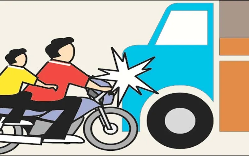 मिर्जापुर: अज्ञात वाहन की चपेट में आया बाइक सवार युवक, मौत, दो साथी घायल, कोहराम