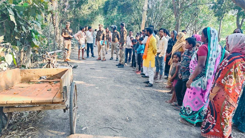 बहराइच: अचानक ठेलिया से नीचे गिरे युवक की हुई मौत, ईंट ढोने का करता था काम