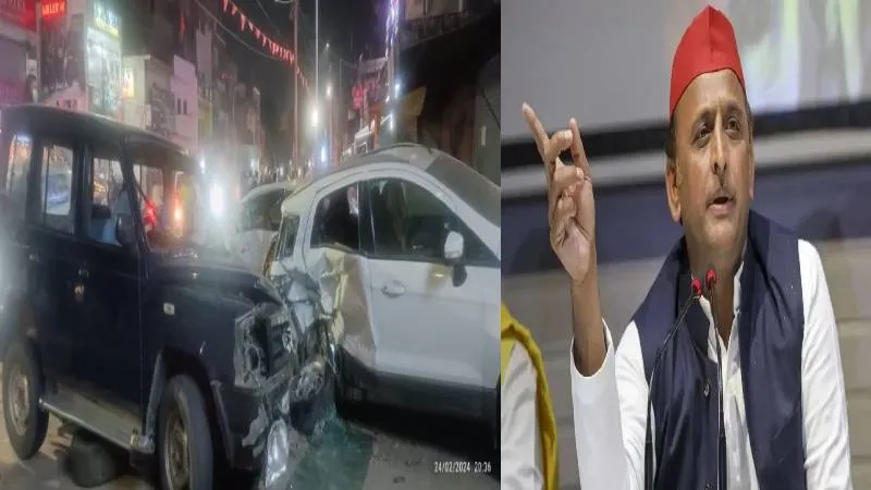 सीएम फ्लीट हादसा: अखिलेश यादव ने जताया दुख, कसा तंज- आशा है अब तो आँखें खुल गई होंगी