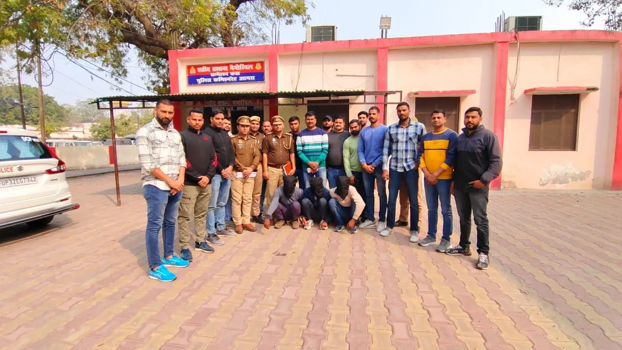 आगरा: कागारौल में हुई एटीएम लूट का पुलिस ने किया खुलासा, तीन गिरफ्तार