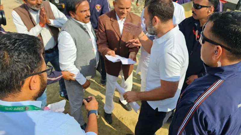 अमेठी: राहुल गांधी कार से सुल्तानपुर न्यायालय के लिए हुए रवाना, मानहानि मामले में आया था समन