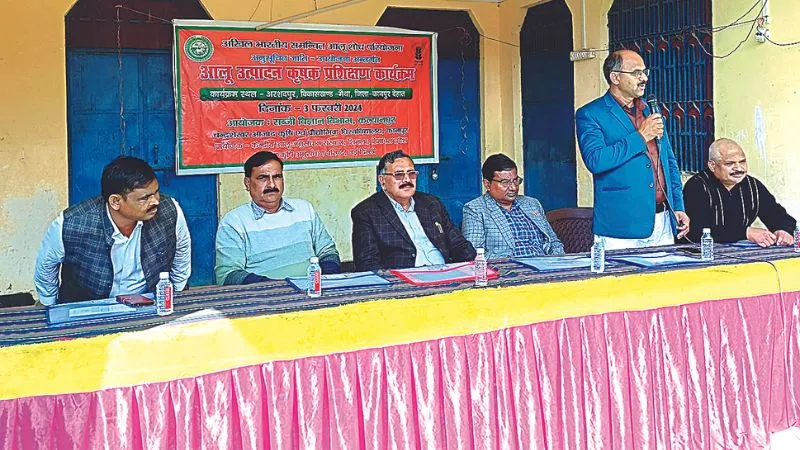 Kanpur: सीएसए के विशेषज्ञों ने आलू की नई प्रजातियों पर दिया जोर; बोले- बेहतर फसल के लिए हरी खाद जरूरी...