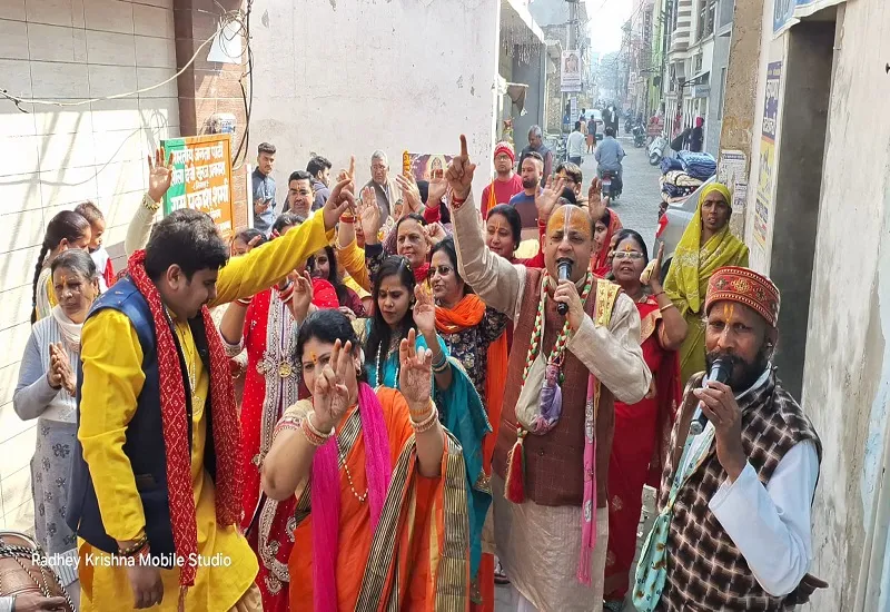 मुरादाबाद : भगवान जगन्नाथ पालकी संकीर्तन-यात्रा में उमड़े श्रद्धालु, बोले- हरे कृष्ण, हरे कृष्ण...