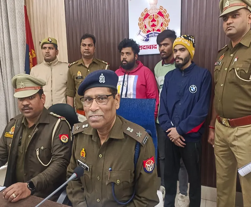 मुरादाबाद : साइबर फ्रॉड-महादेव बेटिंग ऐप से एक करोड़ की ठगी, मास्टरमाइंड समेत तीन को दबोचा