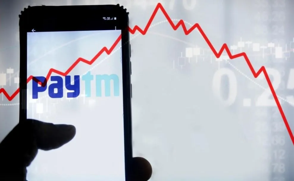 Paytm के शेयर में लगातार तीसरे सत्र में गिरावट, मचा हाहाकार 