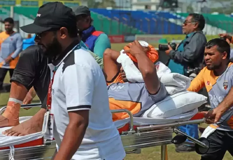 BPL 2024 : सिर में लगी गेंद, खून से लहूलुहान हुए मुस्तफिजुर रहमान अस्पताल में भर्ती...देखें VIDEO