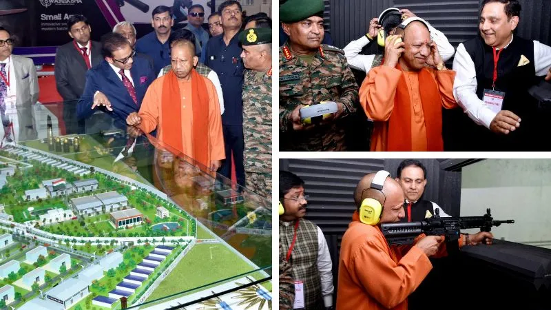 Kanpur: सीएम योगी बोले- 'यूपी में अब तमंचे नहीं लहराए जाते... डिफेंस मैन्युफैक्चरिंग से देश को बनाएंगे आत्मनिर्भर'...