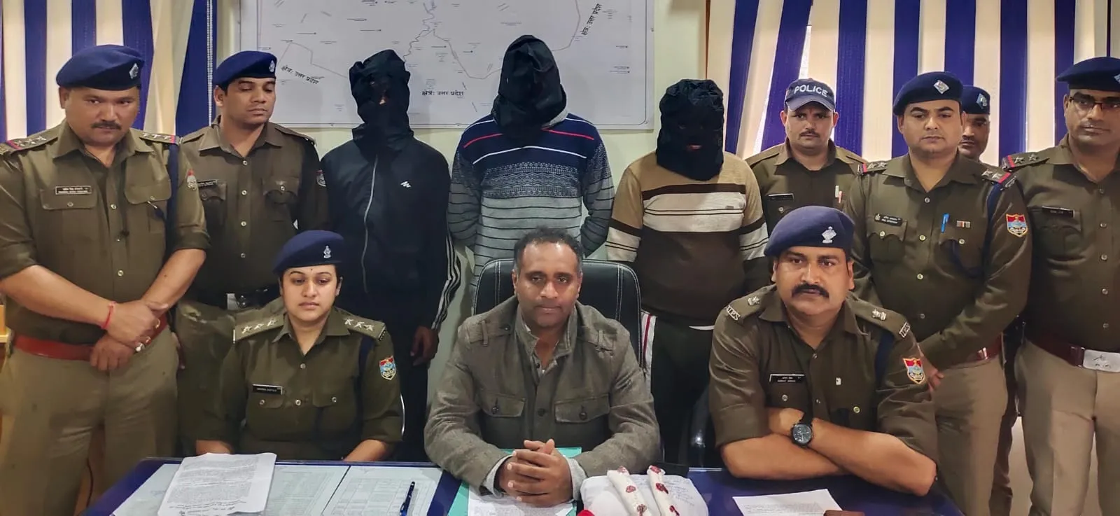 काशीपुर: डबल मर्डर केस के तीन आरोपियों को पुलिस ने किया गिरफ्तार