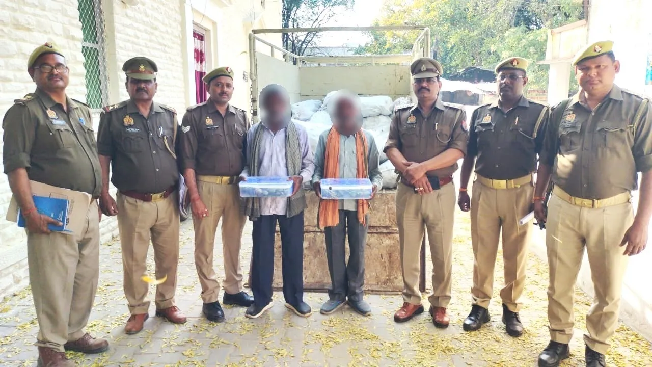 अफीम की अवैध खेती करने वाले दो गिरफ्तार, 6 करोड़ कीमत का पोस्ता और डोडा बरामद  