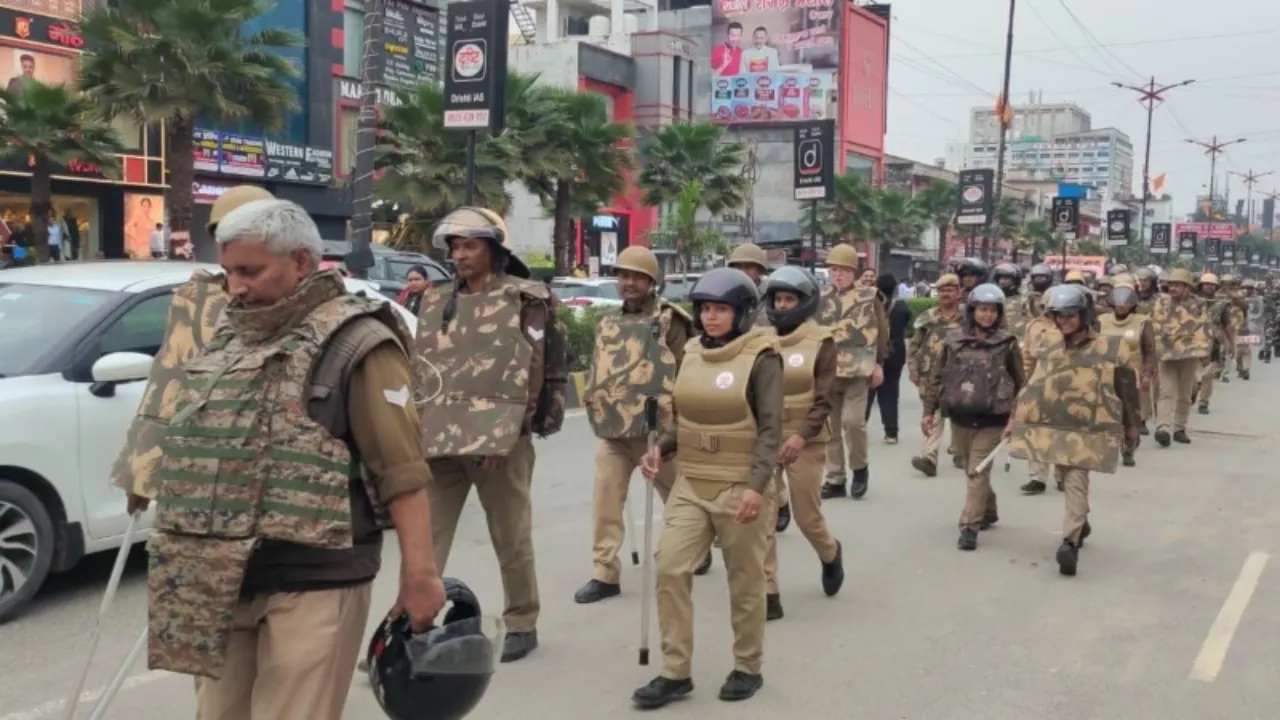 लोकसभा चुनाव 2024: अलर्ट मोड पर प्रयागराज पुलिस, की Anti riot मॉक ड्रिल