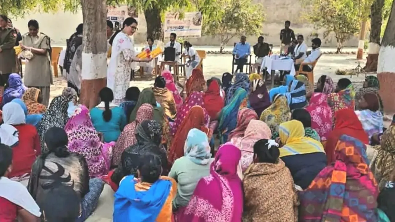 प्रयागराज: जेल में लगी पाठशाला, महिला बंदियों को सेहतमंद रहने के दिए टिप्स