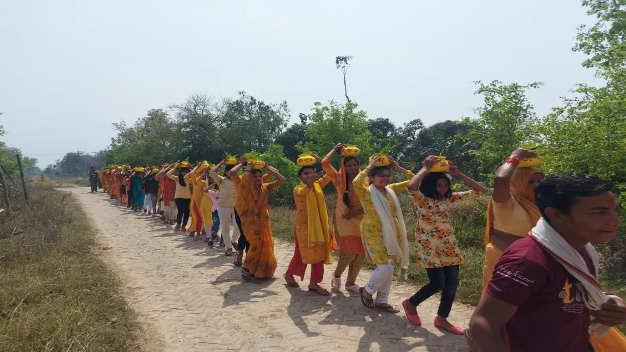 गायत्री प्रज्ञा पुराण कथा का शुभारंभ: नारी का सम्मान जहां है धरती का उत्थान वहां है...