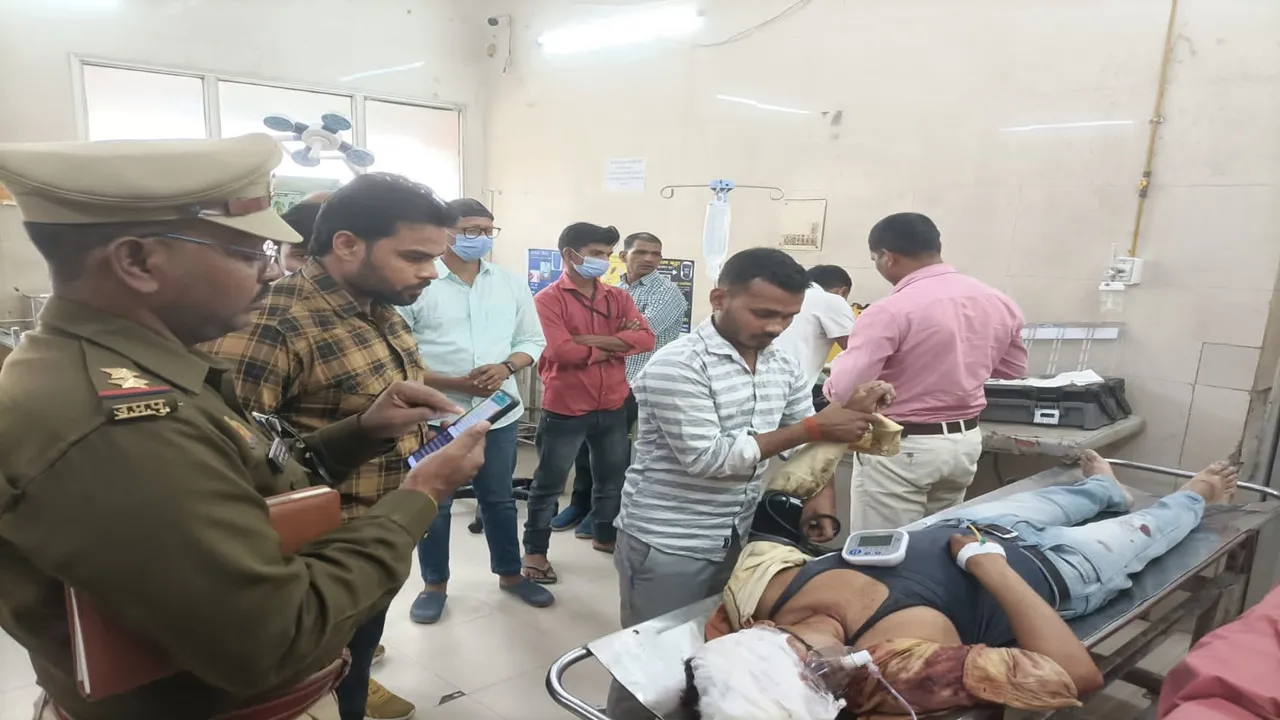 बहराइच: बाइक सवार को अज्ञात ने मारी गोली, लखनऊ रेफर