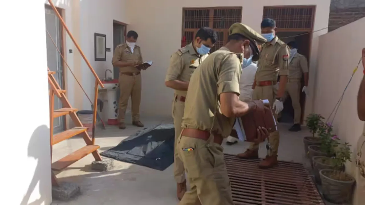 लखनऊ ट्रिपल मर्डर: दो रात पत्नी व बच्चों के शव के पास सोया हत्यारोपी रामलगन, छोड़ने के लिए पैर पकड़ कर गिड़गिड़ाते रहे मासूम बच्चे