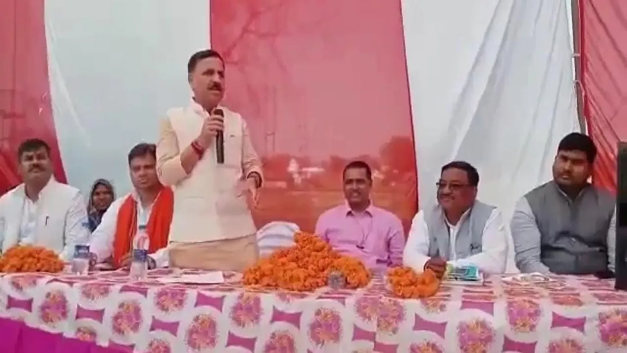 लोकसभा चुनाव से पहले भाजपा सांसद विनोद सोनकर ने दिया विवादित बयान, वीडियो वायरल