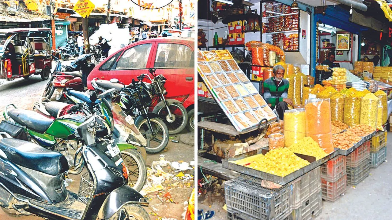 Kanpur: शहर के इस बाजार में पार्किंग न होने से लगता जाम; अतिक्रमण रास्ता रोकता, दो पहिया वाहन लेकर जाना भी मुश्किल...
