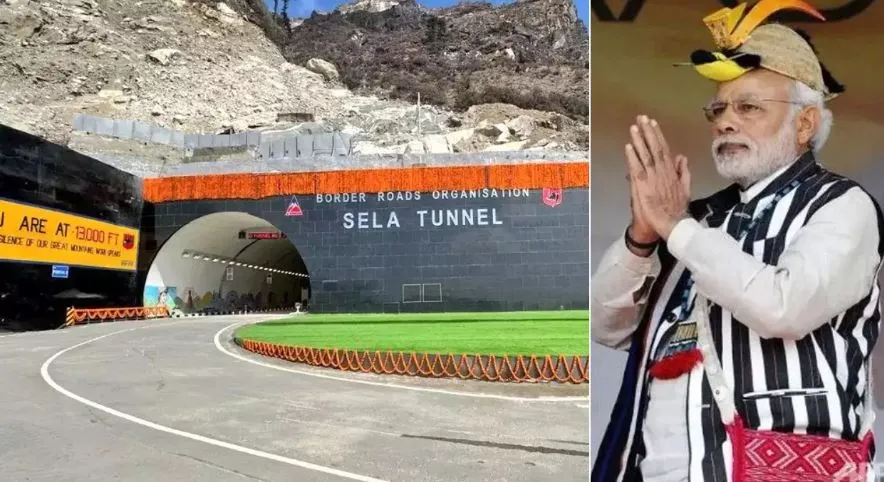 अरुणाचल प्रदेश को मिली PM मोदी की सौगात, सेला सुरंग का किया उद्घाटन