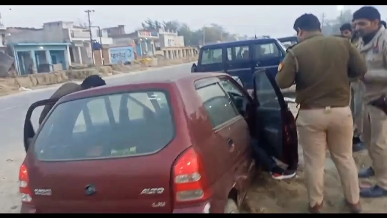 रायबरेली: कार को अज्ञात वाहन ने मारी टक्कर, चालक की मौत, दो महिलाएं घायल