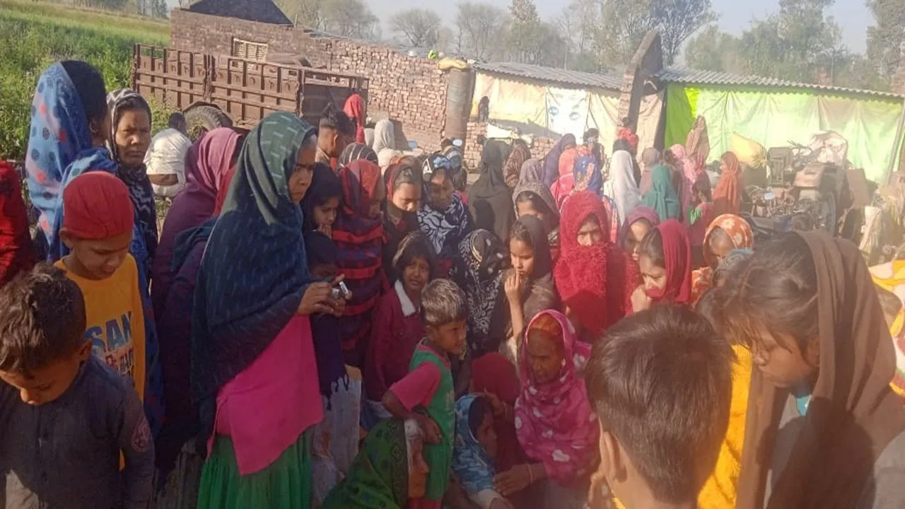 बहराइच: पिकअप की टक्कर से ग्रामीण की मौत, परिजनों में कोहराम