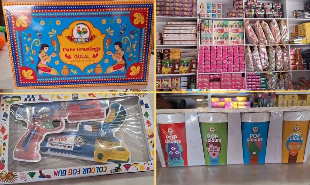 बरेली: होली का बाजार गुलजार...पिचकारियां एक से बढ़कर एक, हर्बल कलर की डिमांड 