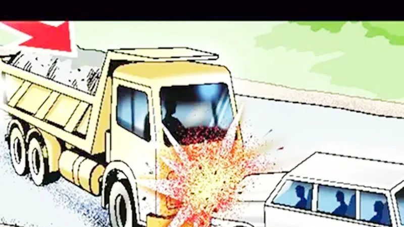 प्रयागराज: तेज रफ्तार पिकअप ने अप्पे टैंपो को मारी टक्कर, दो की मौत, कोहराम