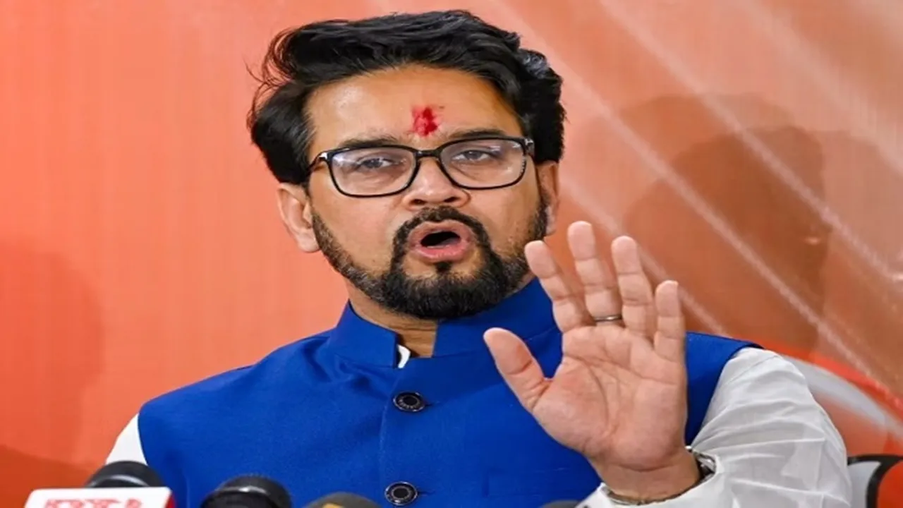 लखनऊ में बोले अनुराग ठाकुर- दस सालों में भारत की ताकत हर क्षेत्र में बढ़ी