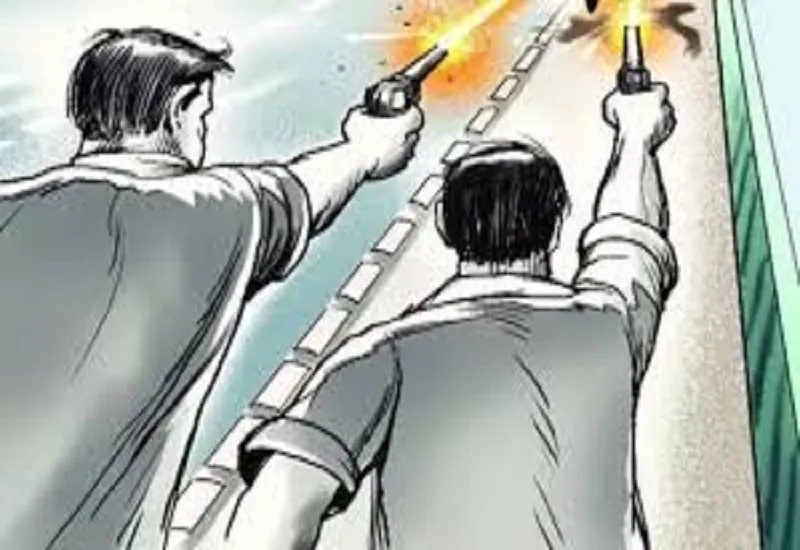 मुरादाबाद : वीरशाह हजारी में अंधाधुंध फायरिंग, सीसीटीवी कैमरे में कैद हुई घटना...दबंगों पर रिपोर्ट दर्ज