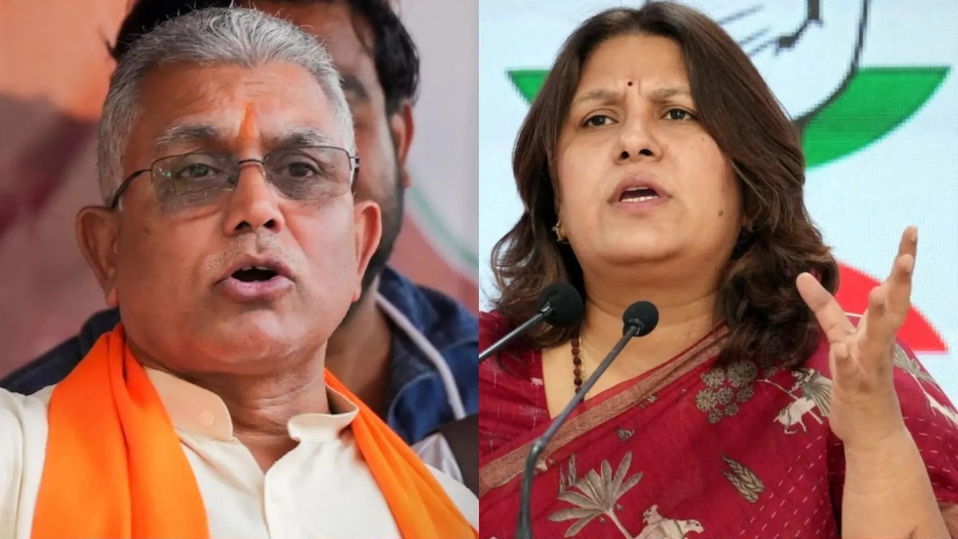 EC ने सुप्रिया श्रीनेत और दिलीप घोष को भेजा कारण बताओ नोटिस, कंगना और ममता पर की थी टिप्पणी