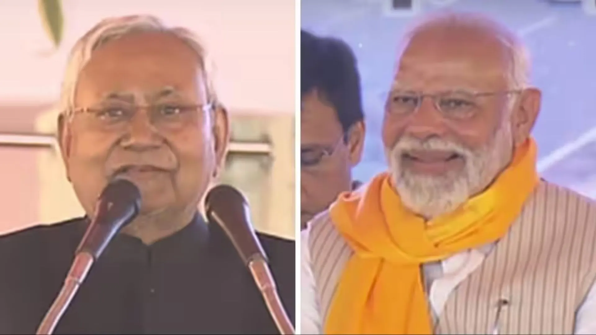  'अब हम इधर-उधर नहीं होने वाले, मैं हमेशा NDA के साथ रहूंगा', औरंगाबाद की रैली में PM मोदी से बोले CM नीतीश