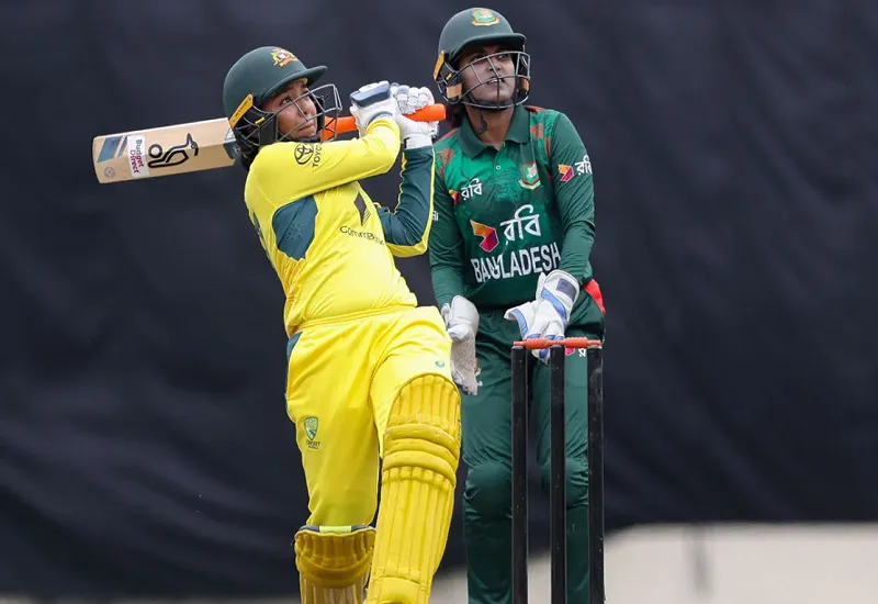 AUS vs BANGLADESH:ऑस्ट्रेलिया महिला टीम ने बांग्लादेश को हराया, सोफी मोलिन्यु की गेंद और एलिस पेर के बल्ले ने किया कमाल