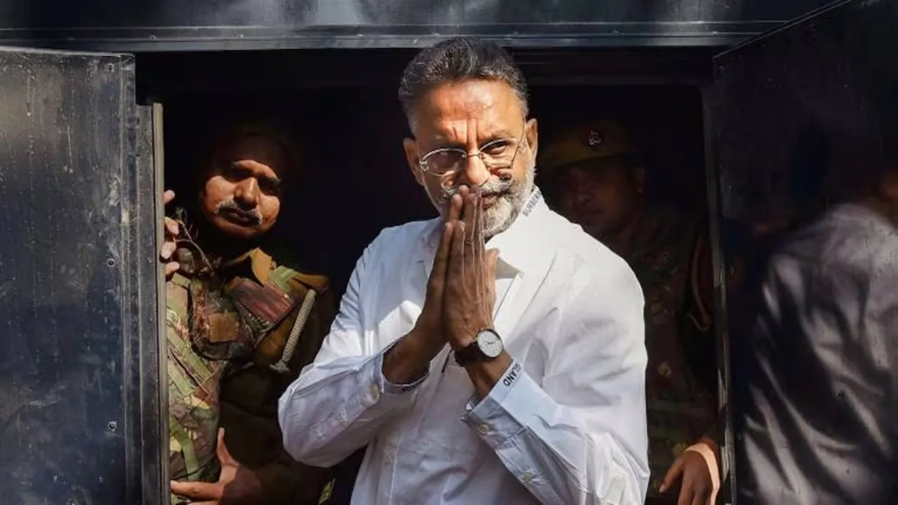 मुख्तार अंसारी की तन्हाई बैरक के सीसीटीवी फुटेज सील, हेल्थ डोजियर की रिपोर्ट भी की जा रही है तैयार