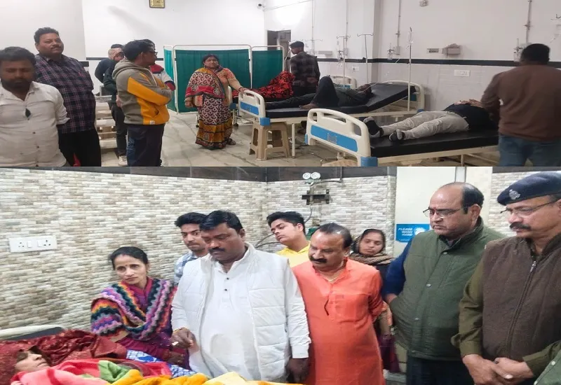 अमरोहा : कुट्टू के आटे की पकौड़ी खाने से 70 लोग बीमार, उल्टी-दस्त के बीच अस्पताल में भर्ती कराया