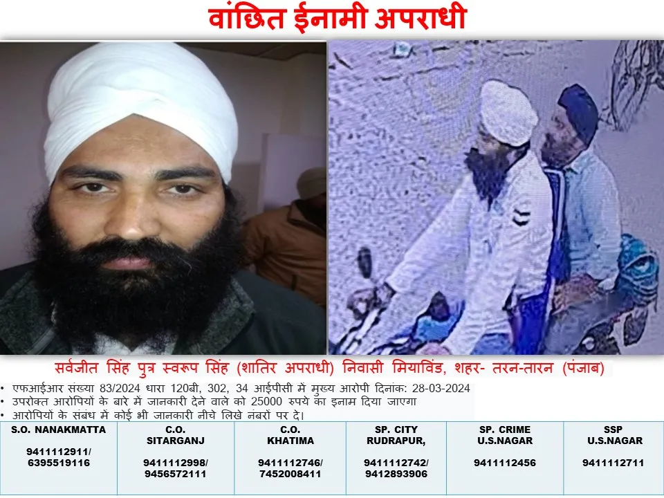 रुद्रपुर: पंजाब के तरनतारन में लिखी बाबा की हत्या की पटकथा