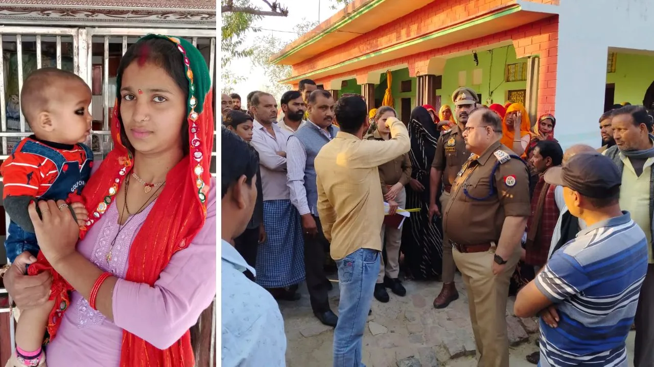 Etawah News: फंदे पर झूलती मिली महिला, मायके पक्ष के लोगों ने लगाया दहेज हत्या का आरोप