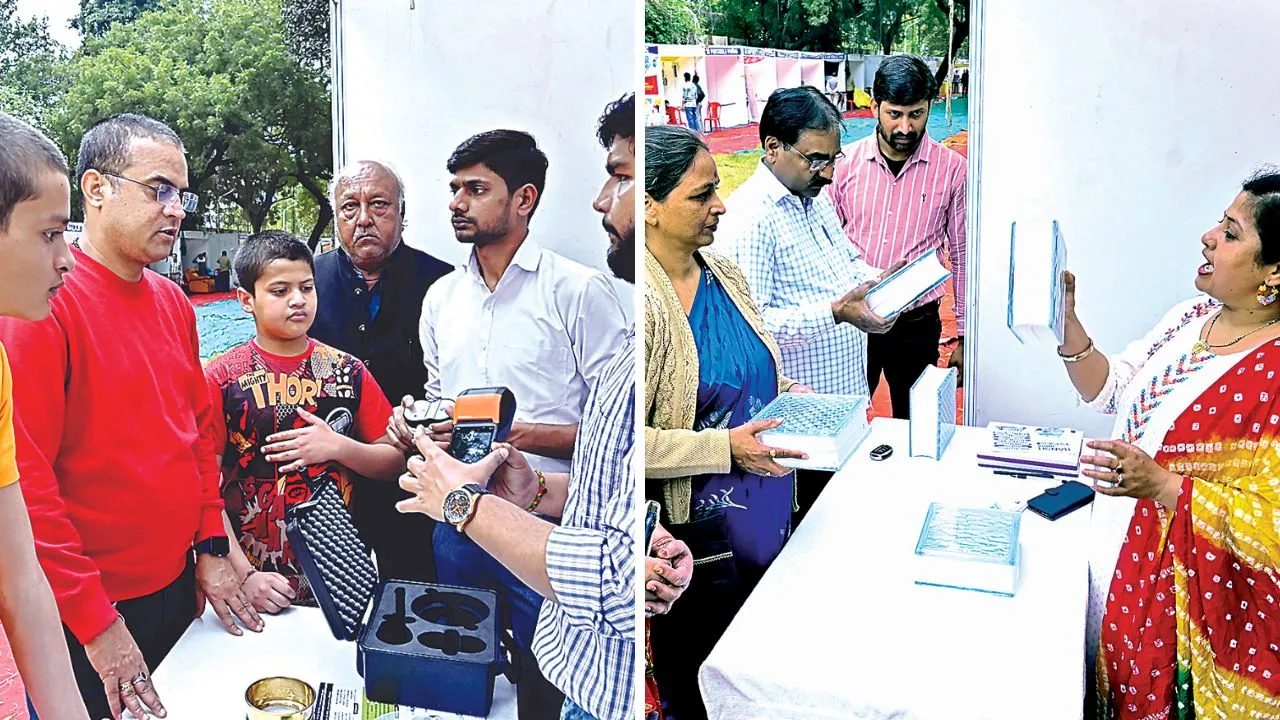 Kanpur: एमएसएमई एक्सपो में प्रदर्शित किए गए भविष्य के उत्पाद; कांच की ईंट व कार में लगने वाली ऑक्सीजन मशीन रही आकर्षण का केंद्र