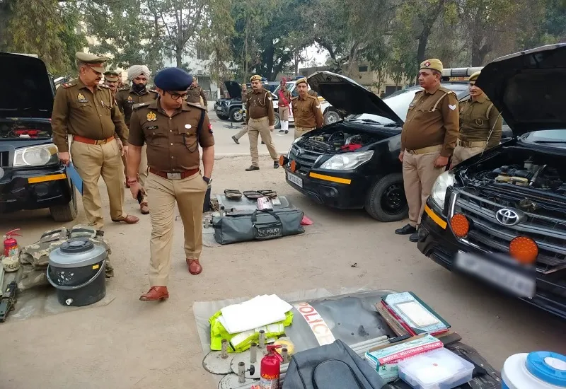  मुरादाबाद : एसपी देहात ने पुलिस लाइन में साप्ताहिक परेड का किया निरीक्षण, पुलिसकर्मियों की फिटनेस भी परखी