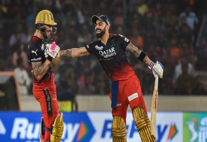 IPL 2024 : आरसीबी कप्तान फाफ डू प्लेसी बोले- विराट के साथ बल्लेबाजी करना अविश्वसनीय