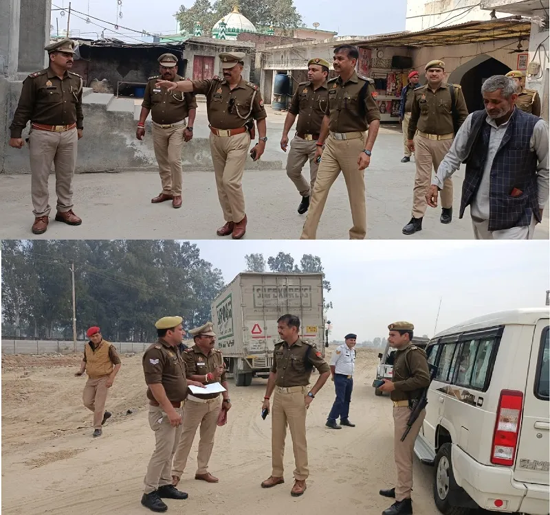  रामपुर : महाशिवरात्रि पर्व को लेकर पुलिस विभाग अलर्ट, एएसपी ने हाईवे से भमरौआ मंदिर तक स्थिति का लिया जायजा 