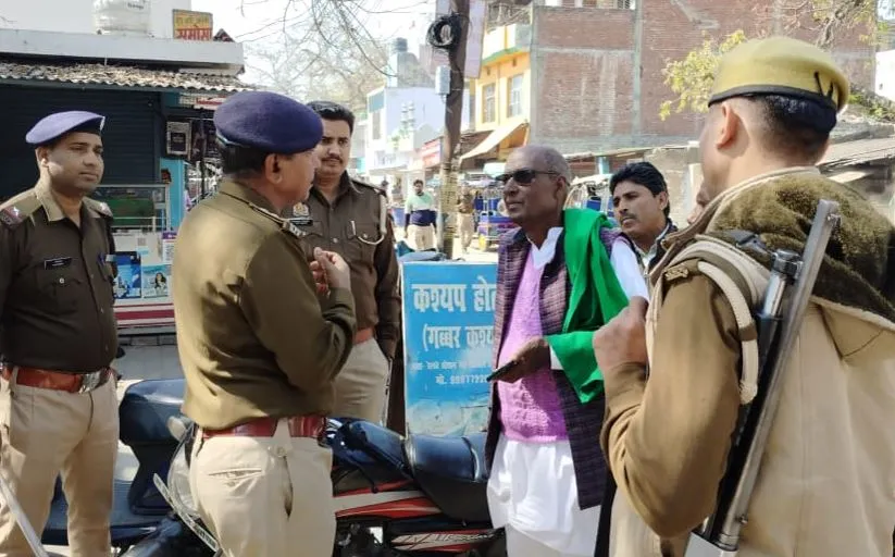 बदायूं: जीआरपी और पुलिस ने रोका भाकियू का ट्रेन रोको आंदोलन, समझाकर लौटाया वापस 