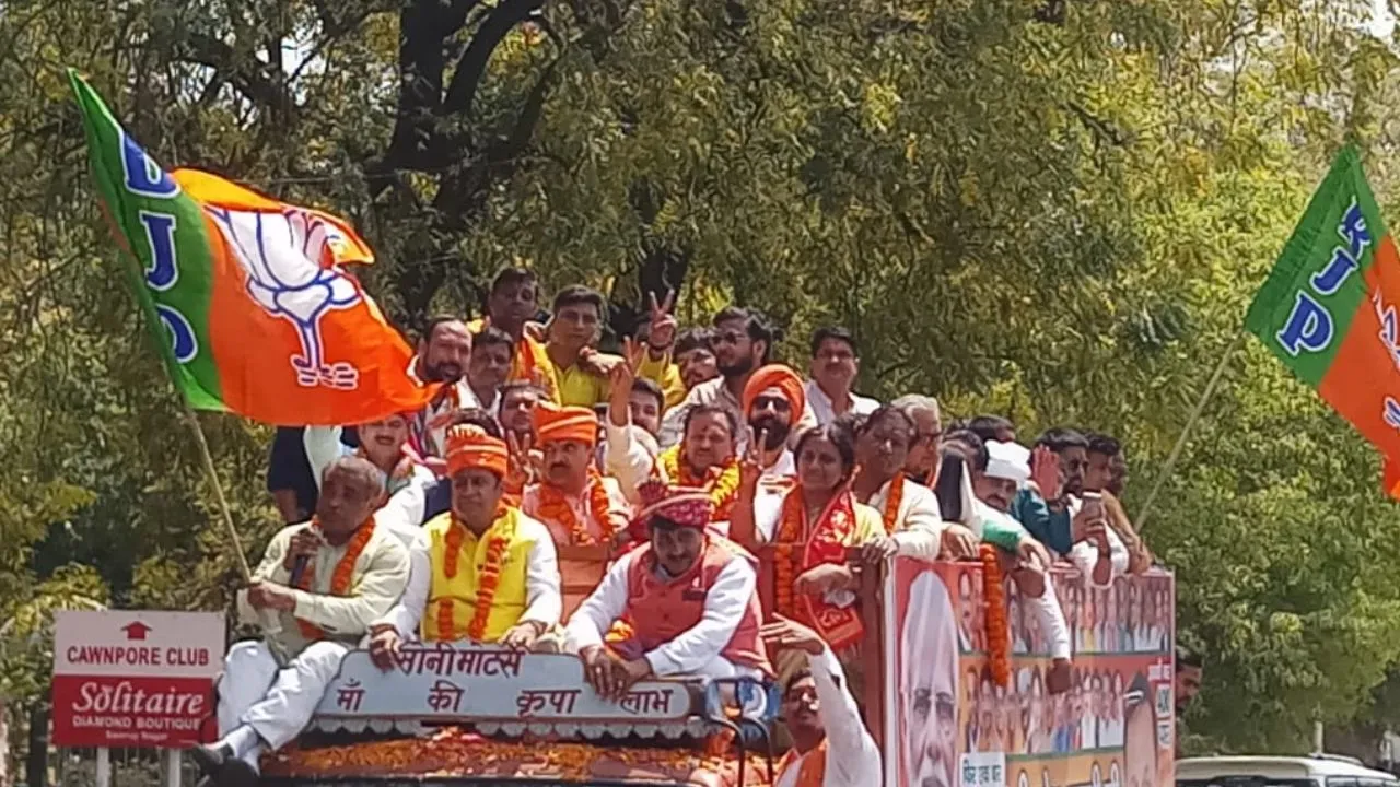 Lok Sabha 2024: BJP से टिकट मिलने पर पहली बार शहर पहुंचे रमेश अवस्थी...स्वागत के लिए कार्यकर्ताओं की जुटी भीड़