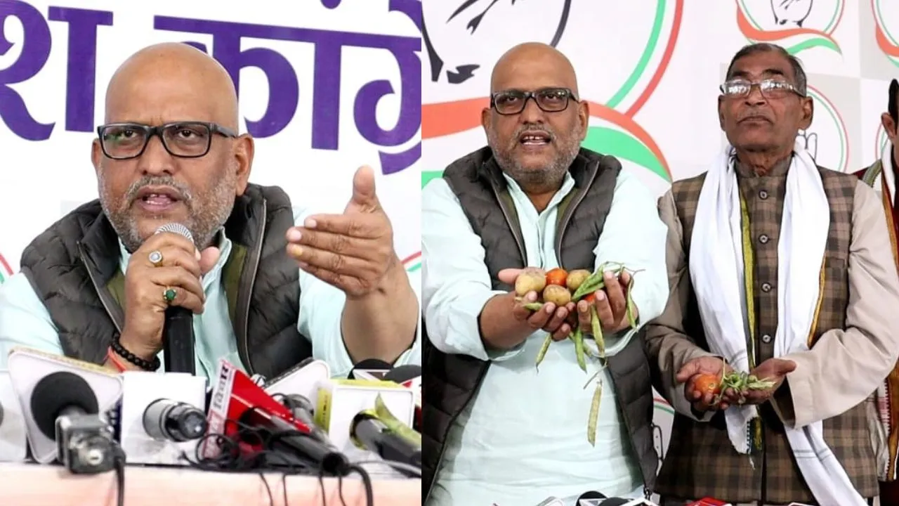 लखनऊ: योगी सरकार की फसल नुकसान के मुआवजे की घोषणा पर कांग्रेस का हमला, कहा- किसानों को नहीं मिली मदद