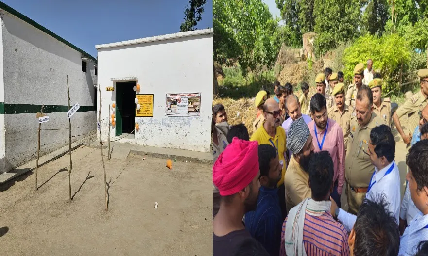 पीलीभीत: बकसपुर में मतदान बहिष्कार का ऐलान, दौड़े अफसर...ग्रामीण बोले- पहले समाधान फिर मतदान 